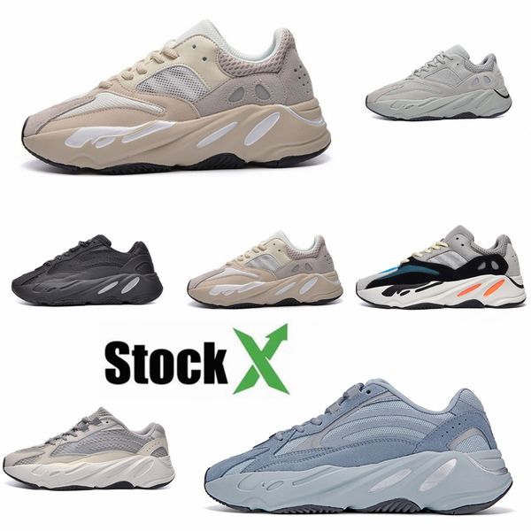 

светоотражающий kanye west 700 carbon teal синего магнит onange кроссовки 700s wave runner solid gray static mens женщины конструктора snea