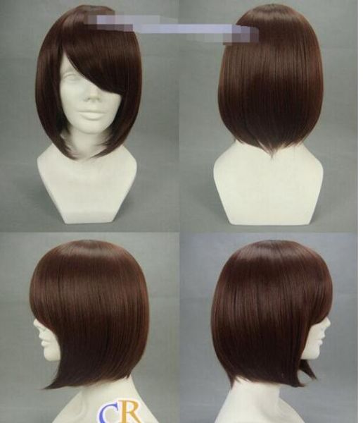 

+ haruhi suzumiya cosplay wig costume brown colour, Black;brown