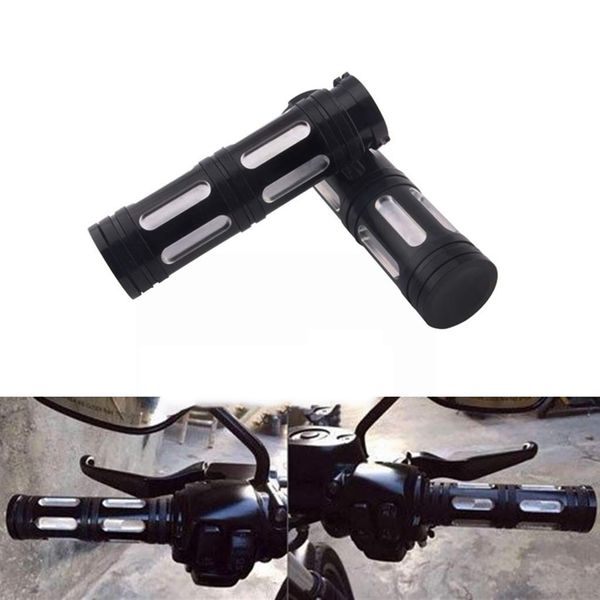 

2 pcs universal motorcycle hand grips handle bar handlebar grip for touring dyna
