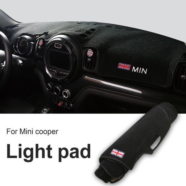 Union Jack Instrument Panel Light Pad Cover Cushion For Mini Cooper S Countryman F55 F56 F54 F60 R60 Styling Accessories Purple Car Interior