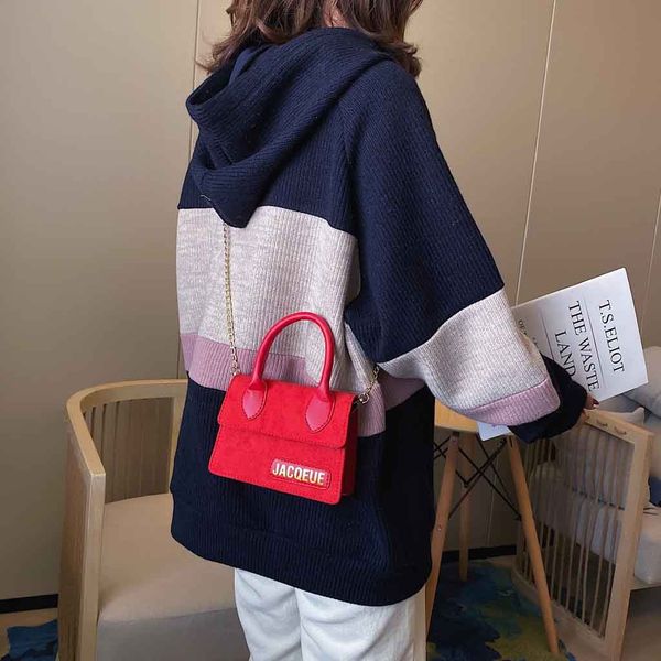 

2019 new women messenger bag solid color suede shoulder crossbody bag splice frosted handbag large capacity pockets bolso mujer