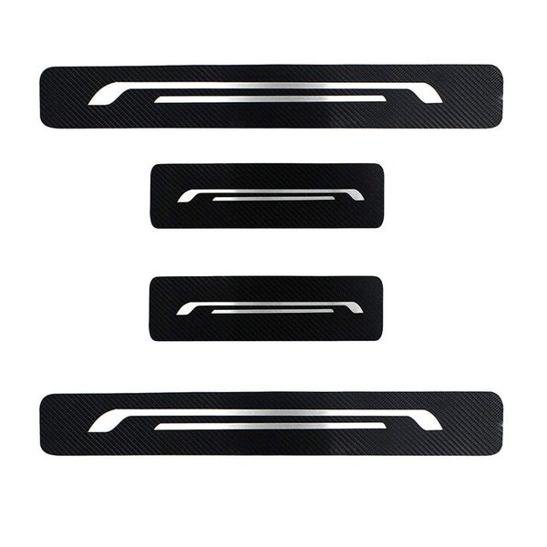 

universal door sill protector strips 4 door trim cover entry guards for car