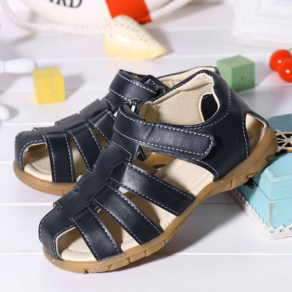 Children Kids Shoes Baby Boy Girl Closed Toe Summer Beach Sandals Shoes Sneakers