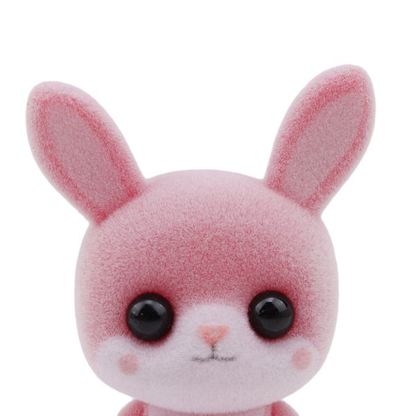 

cute toys for kids cartoon animal shaped flocking doll fashion car ornaments table decoration toys head-rotatable toy