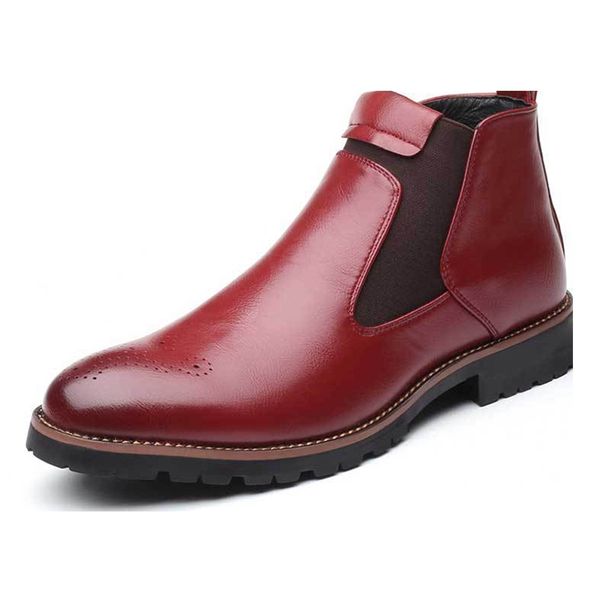 

2019 fashion man formal shoes breathable lace up cap toe leather men shoes business oxford men wedding dress, Black