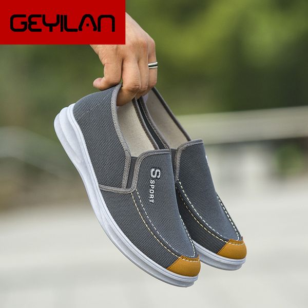 

men casual shoes 2019 summer canvas shoes man breathable casual canvas men walking male sneakers chaussure homme fm-2, Black