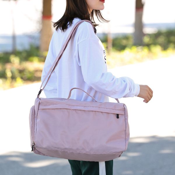 

2020 new sports yoga fitness bag female small portable high-capacity short-distance travel bag luggage male duffle