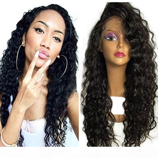 

кудрявые человеческих волос у части парик glueless малазийский u часть завитые парики боковая часть волос девственницы upart парик для афро, Black;brown