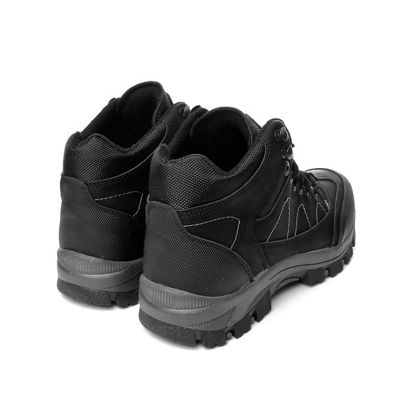 

wolf men outdoor shoes lgn-405 bla black, White;red