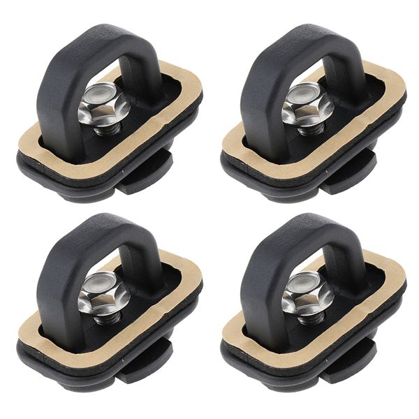 

4x car accessories tie down anchor truck bed side wall anchors