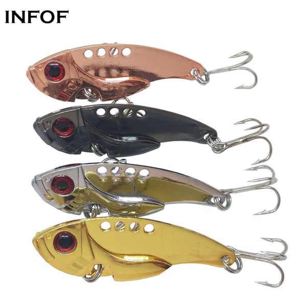 

metal vib hard fishing lure bass crankbait fishing spinner blade for bass fishing