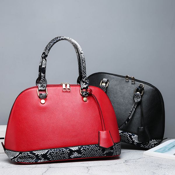 

large luxury shoulder cross women bag women's shoulder bag lady big litchi snakeskin pattern clutch bags with purse