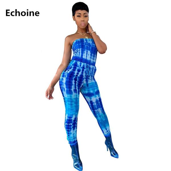 

женщины красочные tie крашение без бретелек комбинезон тонкий bodycon рукавов romper комбинезон оболочка тощий club outfit bodysuit легкий к, Black;white