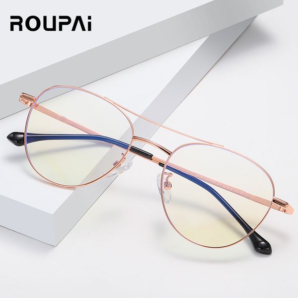 

roupai anti blue light glasses computer gaming glasses men women blocking ray goggles lentes para computadora, White;black