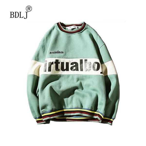 

new mens hoodies patchwork pullover spring autumn fashion hip hop printed long sleeve hoody clothing men harajuku plus size m -5xl, Black
