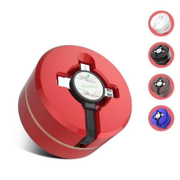 

3 in 1 Charging Cable for Phone Multi Charger Retractable Cable with Micro USB/Type-C