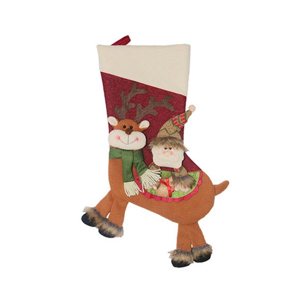 

christmas stocking candy socks holders treat bag goodie bag table decorations xmas stocking hanging christmas tree ornaments