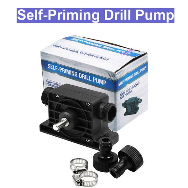 

electric drill pump self priming transfer pumps oil fluid water pump portable high flow water