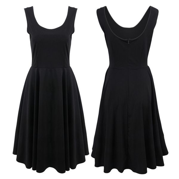 

womens designer nightclub large size black female summer dressebs5, Black;gray