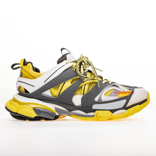 

track 3.0 sneakers tess paris men gomma maille black low track 3m triple s running shoes outdoor jogging designer shoes 35-45