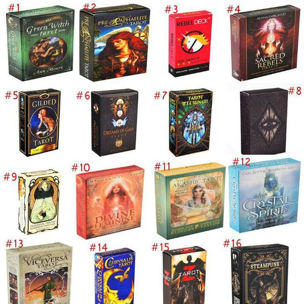 

oracle cards deck english mysterious fate divination tarot cards board games women family holiday party playing cards fun card games jmqeb