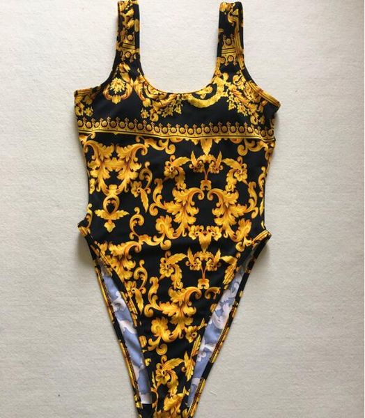 2019 Heißer Verkauf Frauen Zweiteilige Outfits Die Neue Klassische Mode Muster Designer Badeanzug Sexy Bikini Pop Print Lady BIKINI Badeanzug