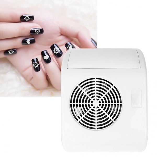 

40w nail dust collector nail art suction machine vacuum cleaner manicure tool with 3 bags manicure tool, Silver