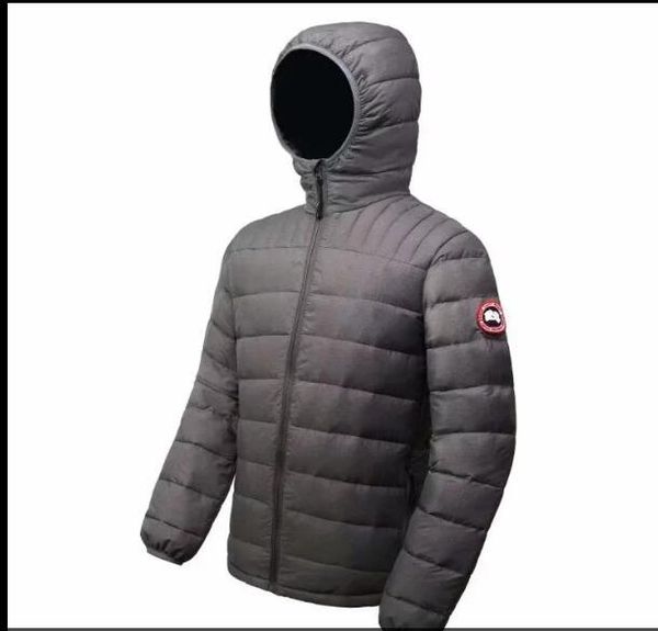 

2019 new ca ual brand canada windproof down men down jacket winter warm coat men ultralight duck down male windproof goo e parka