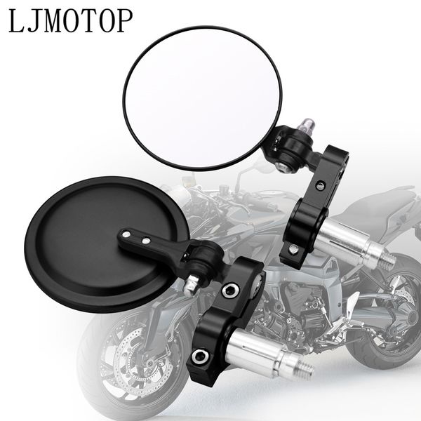 

for 530 xcw xcr-w excr ide 250r 350 duke 690 enduro r 7/8" 22mm universal motorcycle rearview mirrors handle bar end