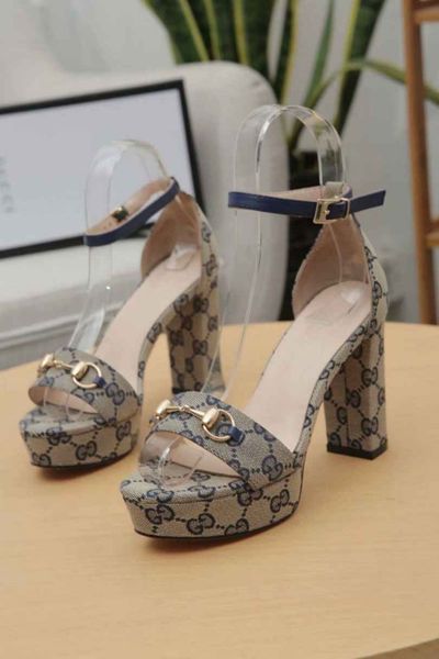 

2019 Newest Fashion Women's Sandals High Heels And Genuine Leather Elegant Sandals comfortable and exquisite