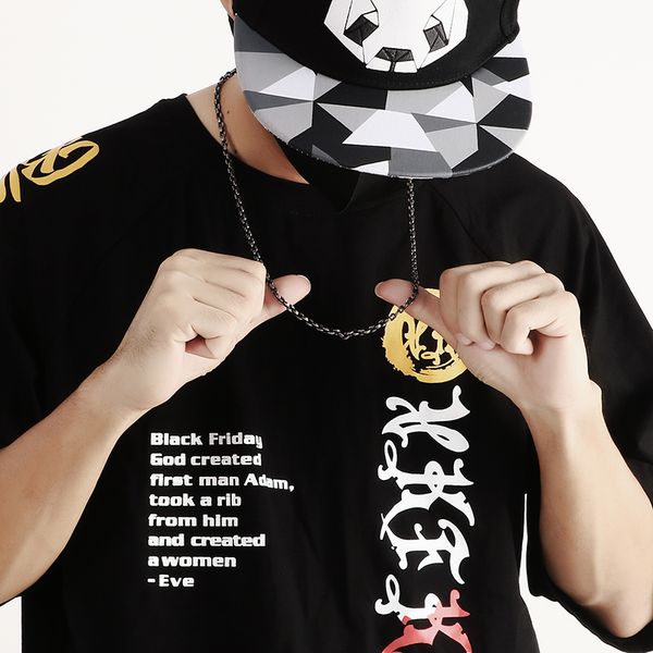 

2019 xmas gifts hip-hop boys stainless steel necklace solid collarbone chain mens boys vintage jewelry 5mm 26'', Silver