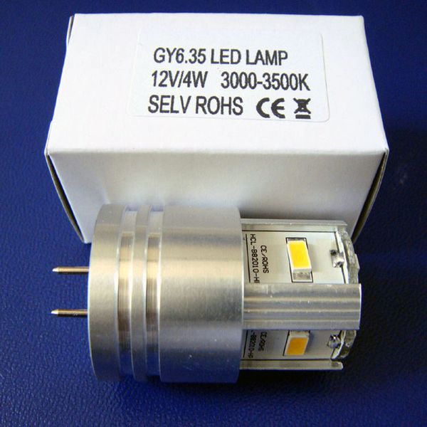 

12v 4w gy6 led lamp,gy6.35 led light,g6.35 reading light,g6 12v,gy6.35 bulb,gy6.35 light,50pc/lot