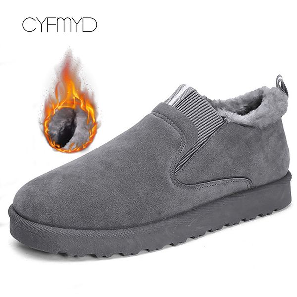 

superstar ankle boots women winter shoes flock beautiful snow boots woman solid rubber shoes for women botas mujer, Black