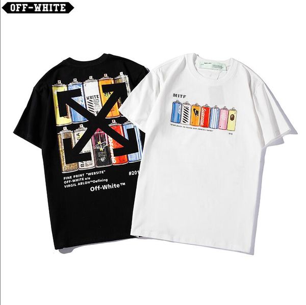 

selling men's summer new fashion sports t-shirt solid color printing short-sleeved men's t-shirt embroidered cotton t-shirt male, Black