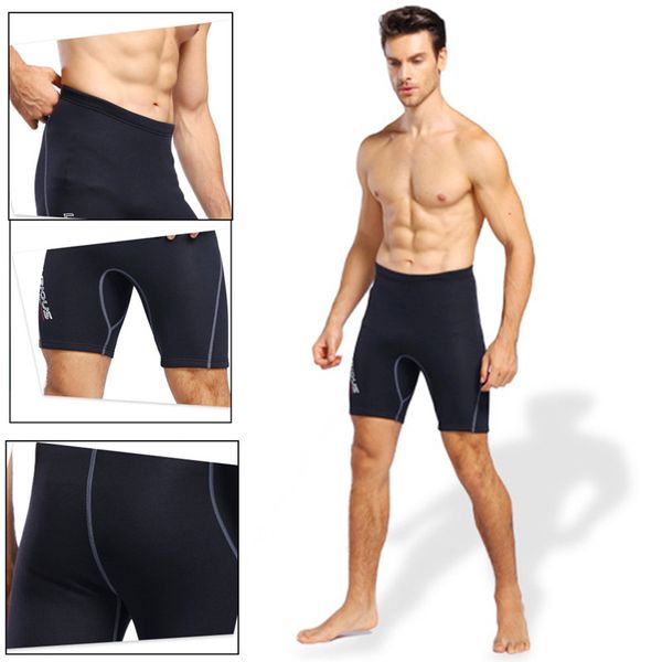 

2mm neoprene diving shorts wetsuit short pants for men summer winter swimming rowing sailing surfing keep warm dving pants