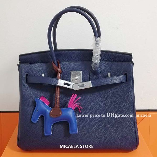 

silver metal berkin 2020 luxury designer handbags purses women h k tote bag micaela brand fashion cow leather hand crossbody shoulder bags
