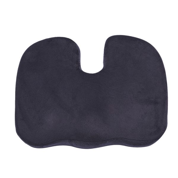 

travel car seat cushion coccyx orthopedic memory foam u-type chair cushion pad for home office massage cushion