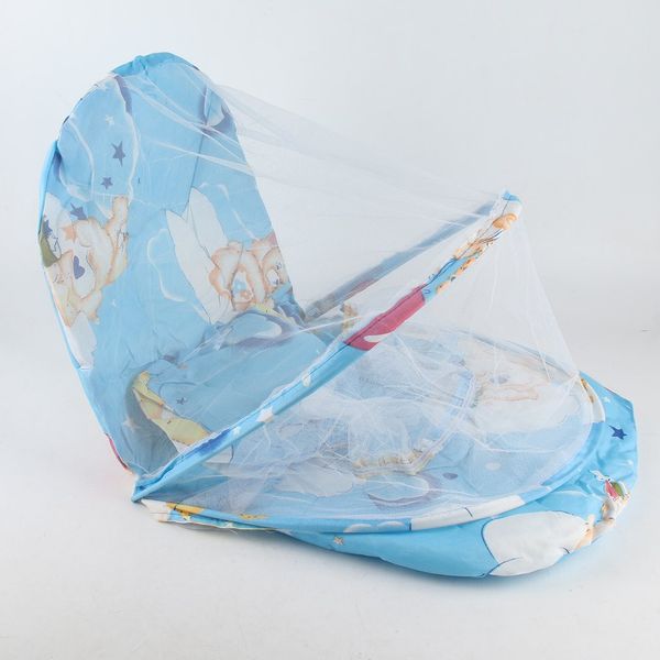 

1pc baby crib netting bed crib folding mosquito net infant cushion mattress pillow baby bed wholesale