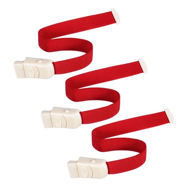 

3 pcs tourniquet quick slow release first aid paramedic buckle color random