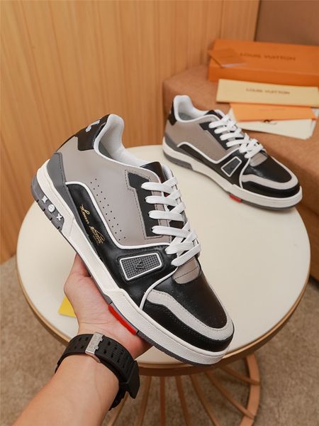 

f3 fashion flat casual shoes men's shoes luxury comfortable sports shoes original box packaging zapatos hombre fast delivery, Black