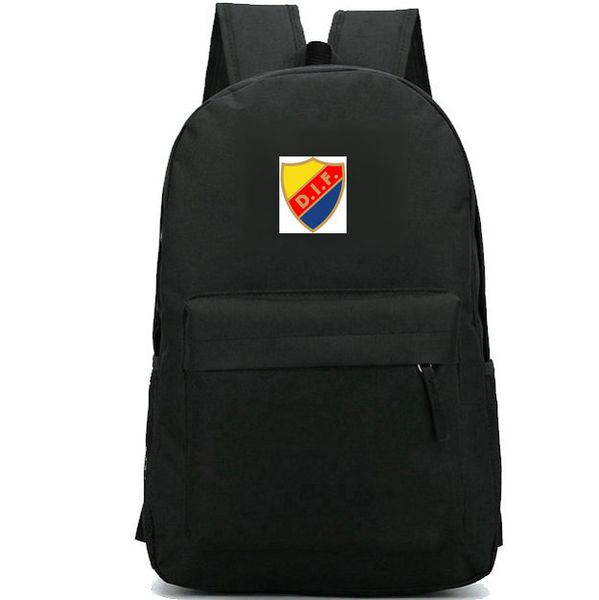 

djurgardens backpack dif club day pack jarnkaminerna football school bag soccer packsack quality rucksack sport schoolbag outdoor daypack