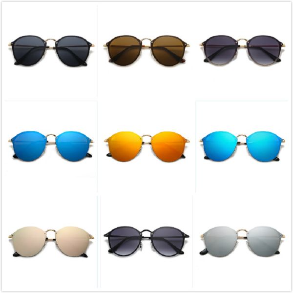 

2019 de igner polarized men women ungla e ilver gold frame mirror un gla e ladie eyewear uv400 beach ungla e