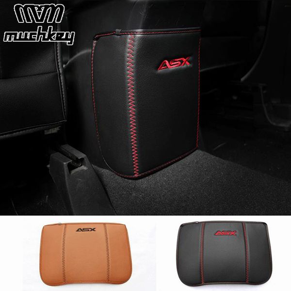 

for mitsubishi asx outlander 2013 to 2016 car armrests kick pad rear seat protection interior decoration car styling accessories