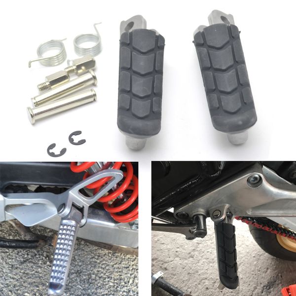 

motorcycle front and rear footrests foot pegs for cb400 superfour vtec 1-4 cb250 cb900 hornet 250 900 cb1300