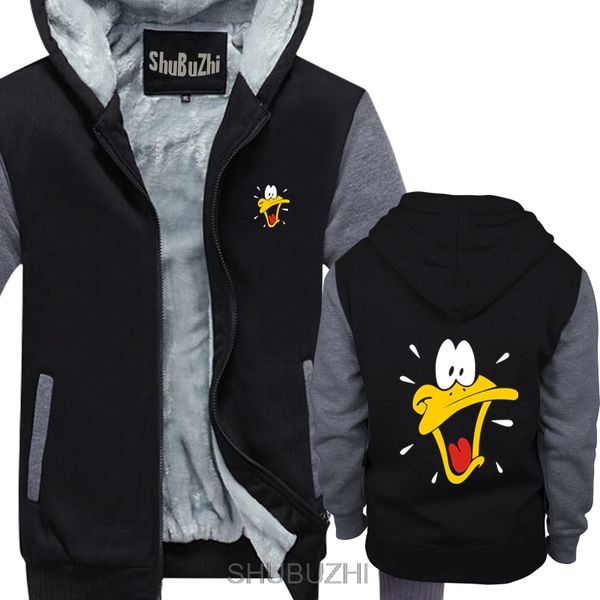 

daffy duck looney tunes cartoon warm coat jacket thick hoodies s - 5xl winter fashion warm coat drop shipping sbz4288, Black