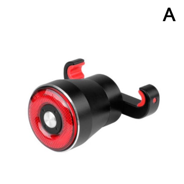 

bicycle bike led rear light auto start sbrake sensing taillight for cycling outdoor ys-buy