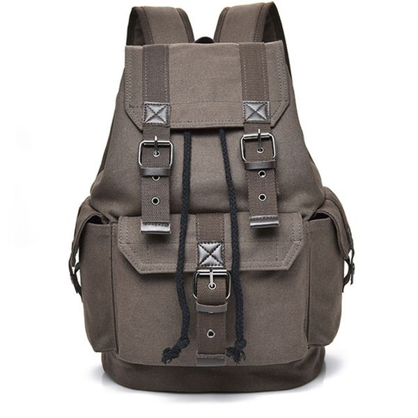 

men's bag canvas functional luggage bag for men travel bags male large capacity back pack male anti theft backpack men backpack