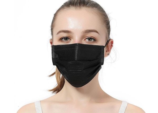 

в наличии нетканые одноразовые маски рот 3 слоя ушной анти пыли faceshipping set free 2020 маски