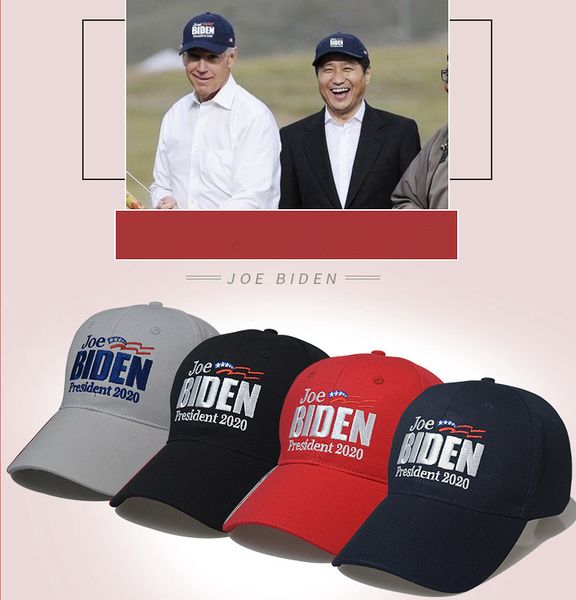 

joe biden baseball hat for president 2020 usa election summer sun hat outdoor ball cap letter embroidery hats snapbacks ffa4072-7, Black;white