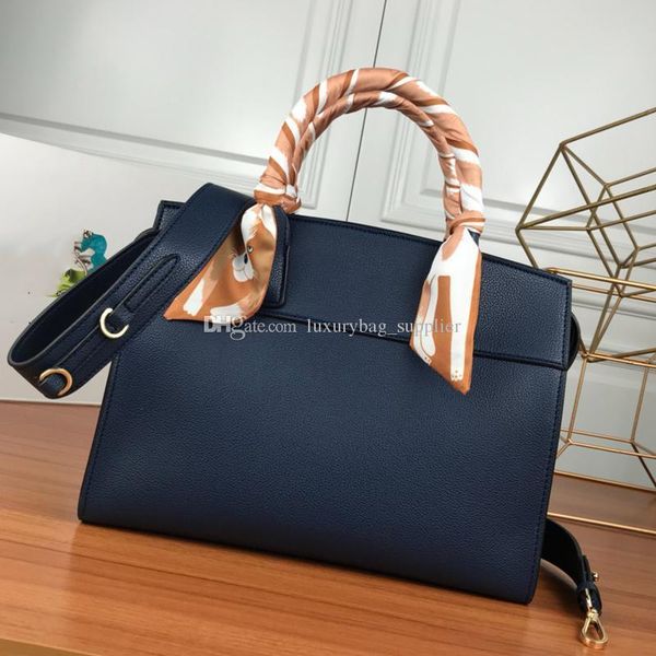 

designer luxury handbags purses wallet designer bag fashion letter litchi grain genuine leather lady casual tote ing